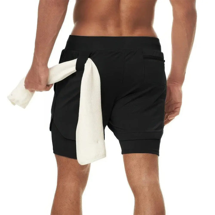 W&W Mode | Camo 2 in 1 Schnell Trocknende Sporthose
