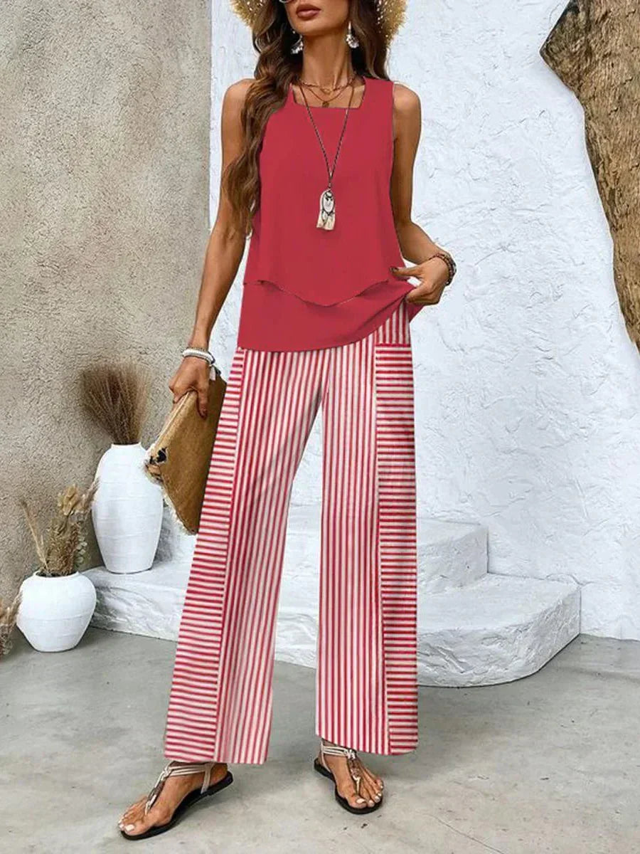 W&W Mode | Elegantes 2-teiliges Sommer-Set