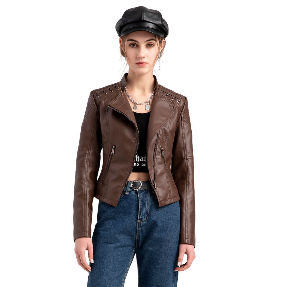 W&W Mode | Gewaschene Lammfell-Lederjacke