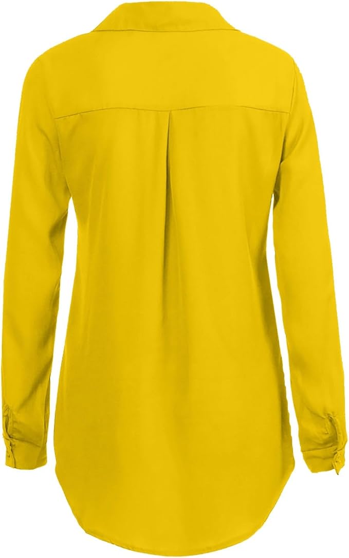 W&W Mode - Elegante Chiffonbluse für Frauen