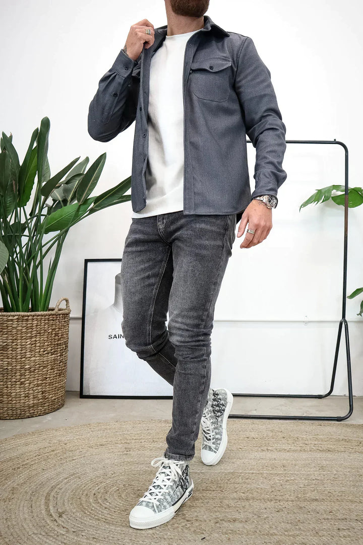 W&W Mode | Premium Knopfleiste Jacke