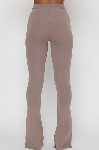 W&W Mode | Rosiedress Hohe Taille Schlitz Schlaghosen Skinny Pants