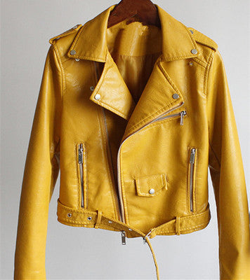 W&W Mode | Gekürzte Lederjacke für Sie : Stylish 2024