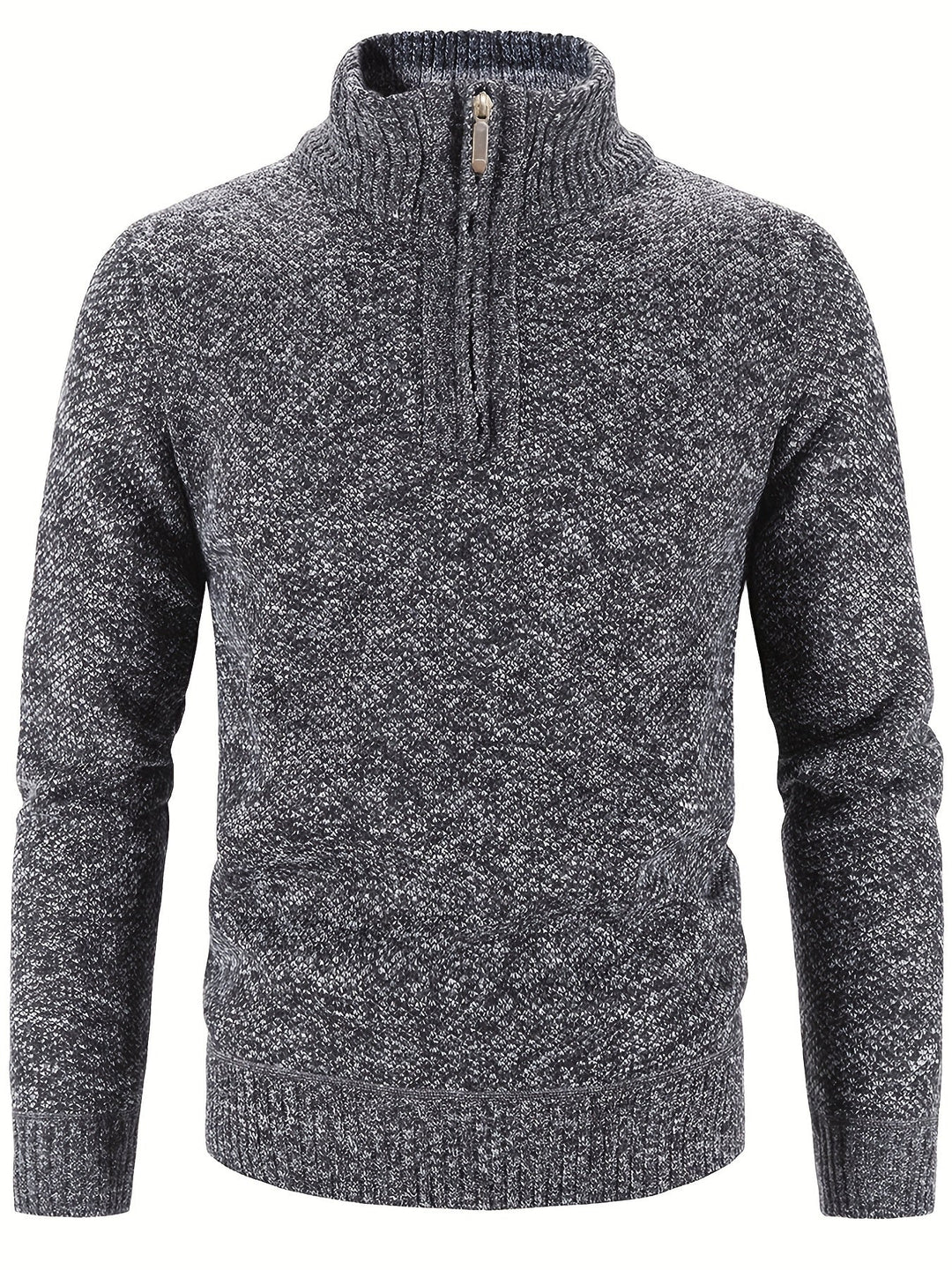 W&W Mode | Stilvoller, Lässiger Pullover Mit Halbem Reißverschluss