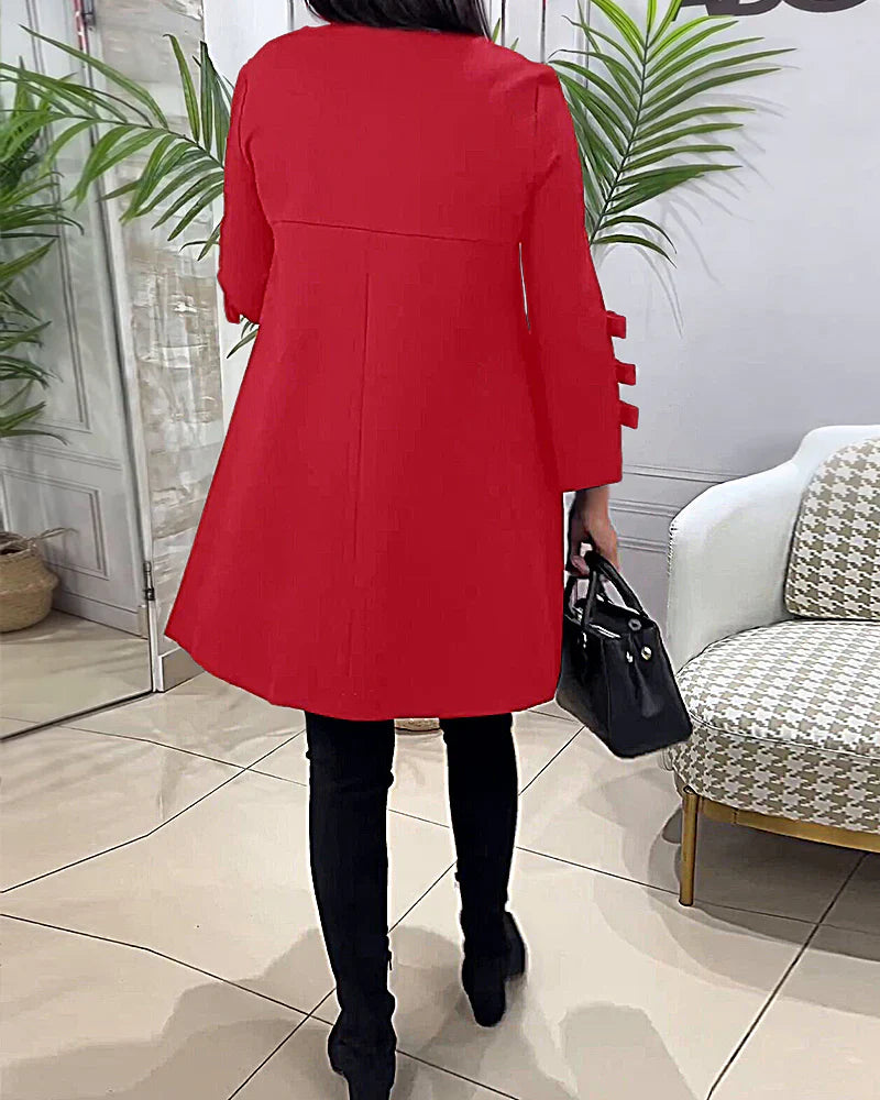 W&W Mode | Elegantes Langarmkleid