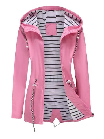 W&W Mode | Sommerjacke - Damen - Sportstil - Wasserdicht - Winddicht