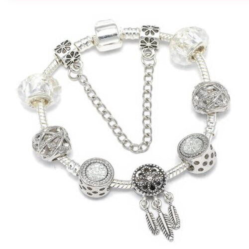 W&W Mode | Pfirsichblüten Charme Armband