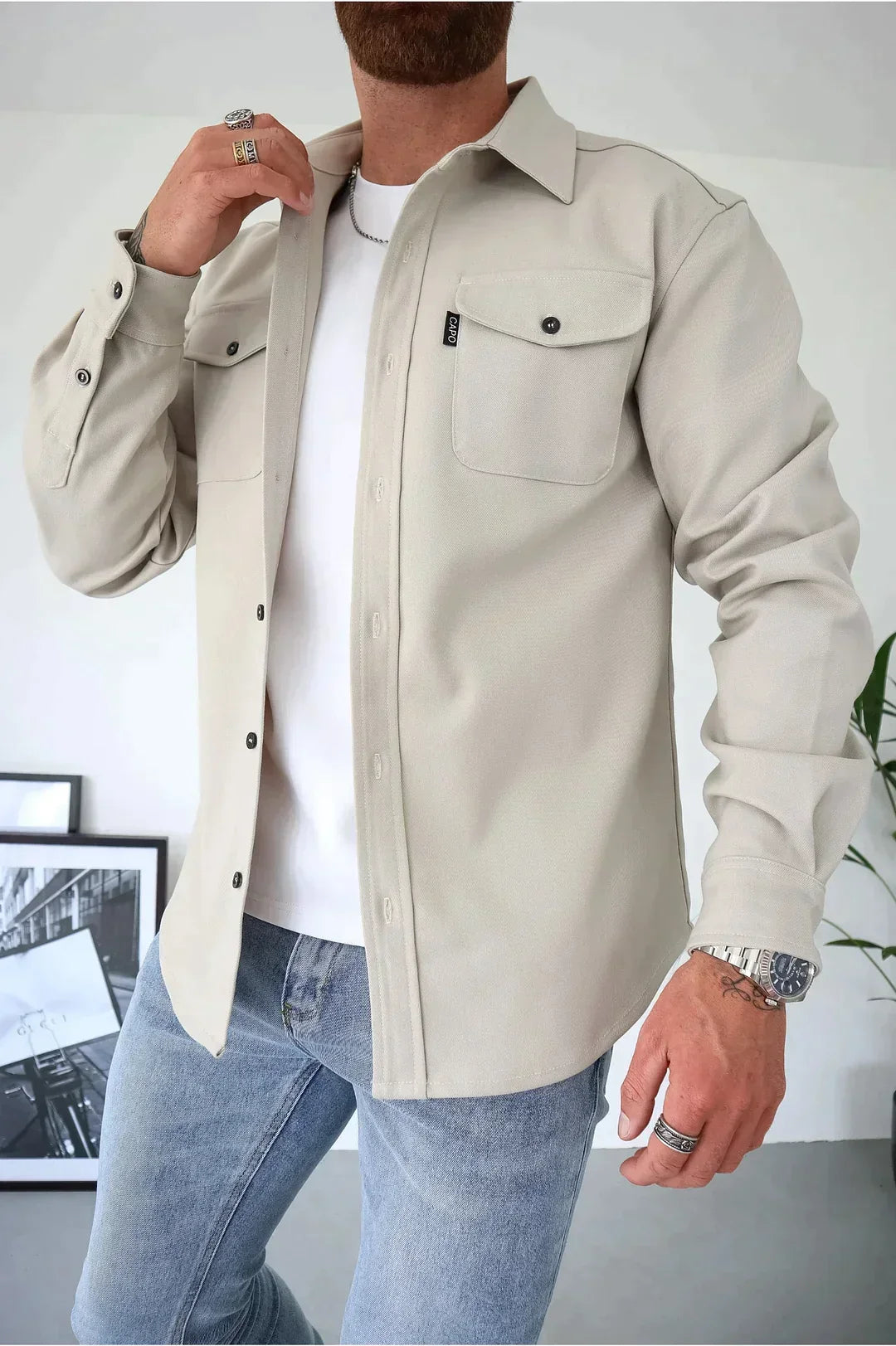 W&W Mode | Premium Knopfleiste Jacke