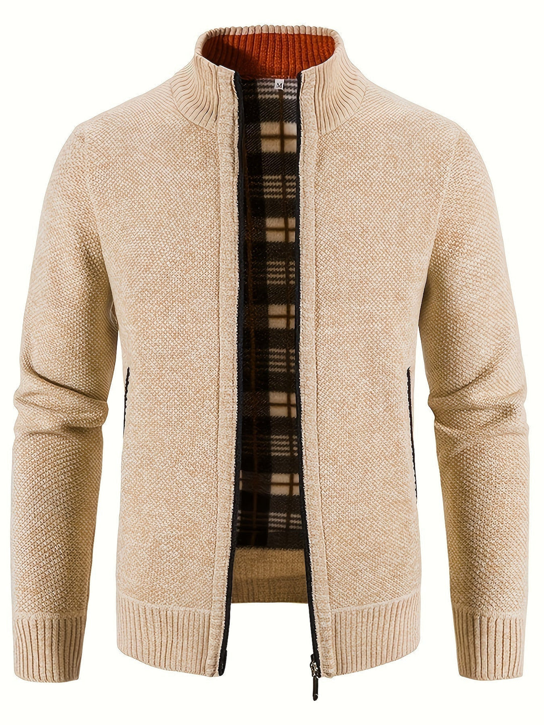 W&W Mode | urbaner Herrenmantel Warme Stehkragenjacke
