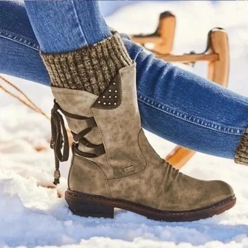 W&W Mode Frauen Winter niedrigen Lauf W&W Mode