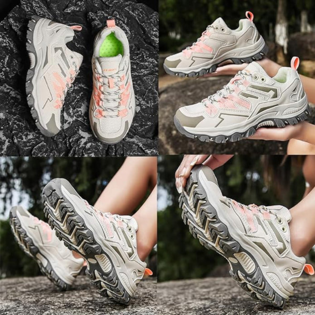 W&W Mode | Walk Sneaker Robuster Wanderschuh für Frauen