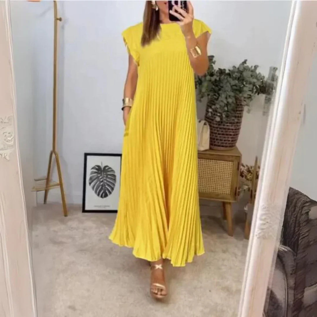 W&W Mode | Leichtes Und Frisches Plisseekleid