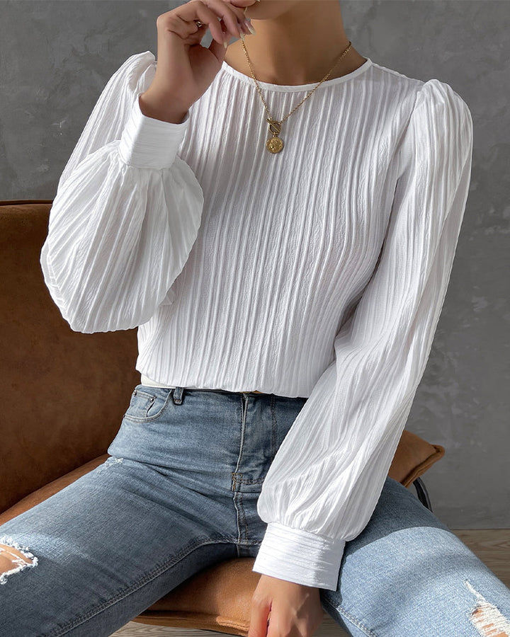W&W Mode- Elegante Puffbluse