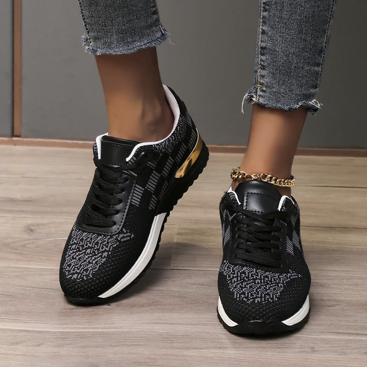 W&W Mode | Damen Sneaker Bequeme Laufschuhe Mit Rutschfester Sohle Und Modernem Design