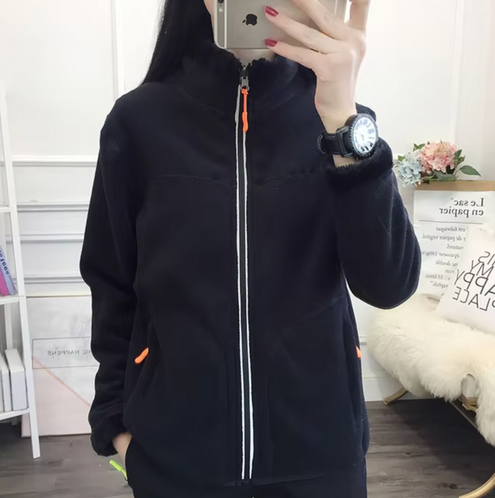 W&W Mode | Doppelseitige Fleecejacke