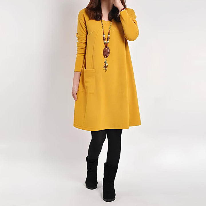 W&W Mode | Aurora Kleid mit Einer Tasche