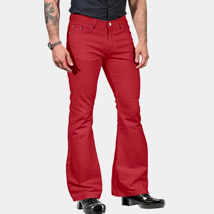 W&W Mode | Weit Geschnittene Hose Für Herren Weiß