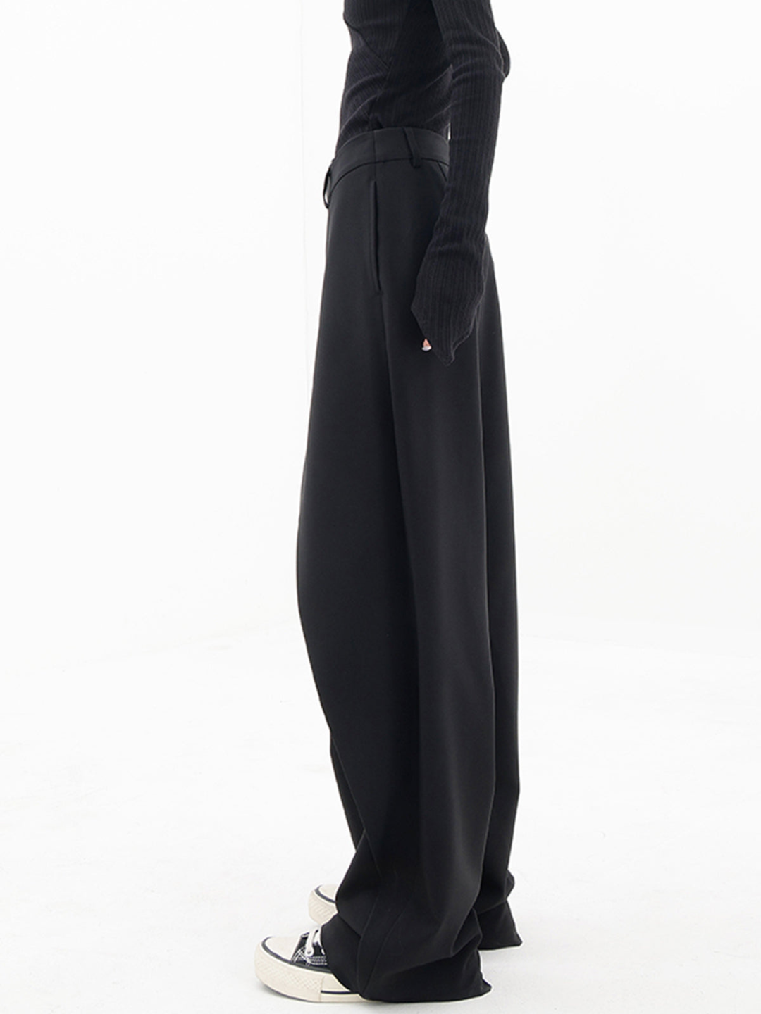W&W Mode | Asymmetrische Baggy-Hose