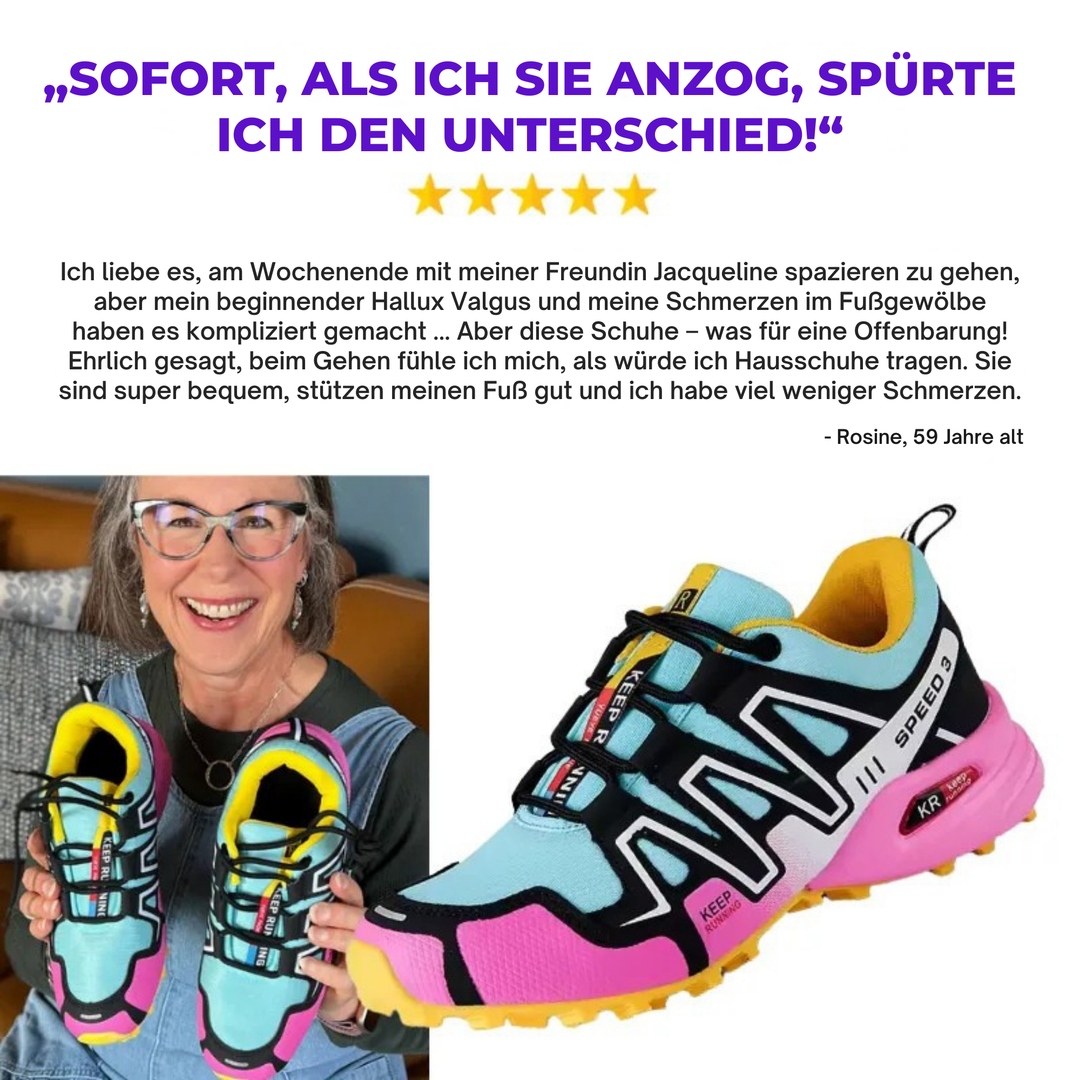 W&W Mode | Orthopädische Damen Wanderschuhe