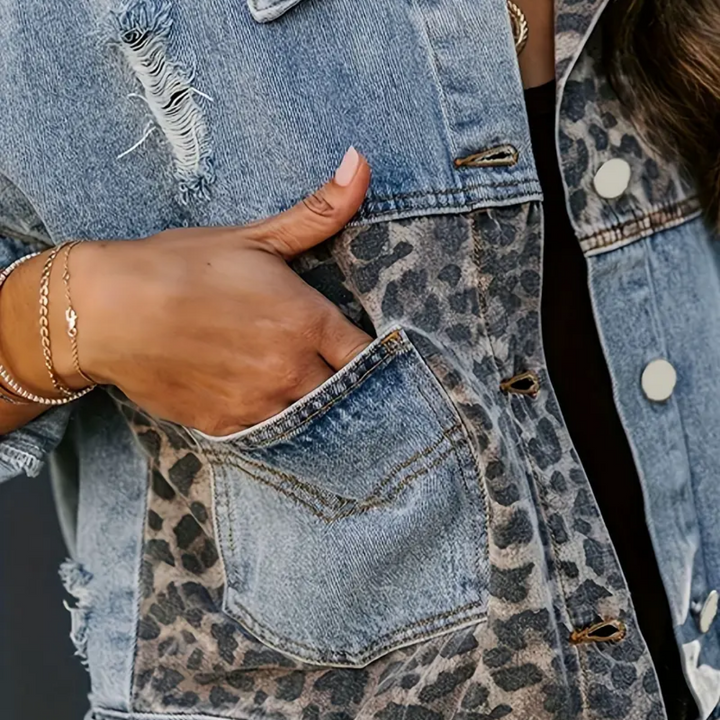 W&W Mode | Trendige Jacke mit Leopardenmuster