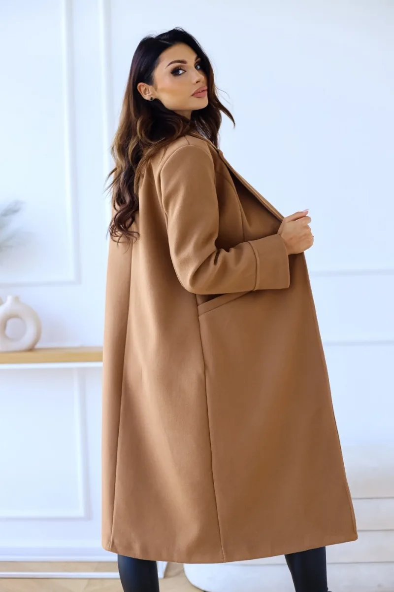W&W Mode | Klassischer Langer Trenchcoat mit