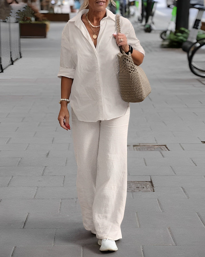 W&W Mode | Entspannte Leinenhose mit Breezy Fit für Damen