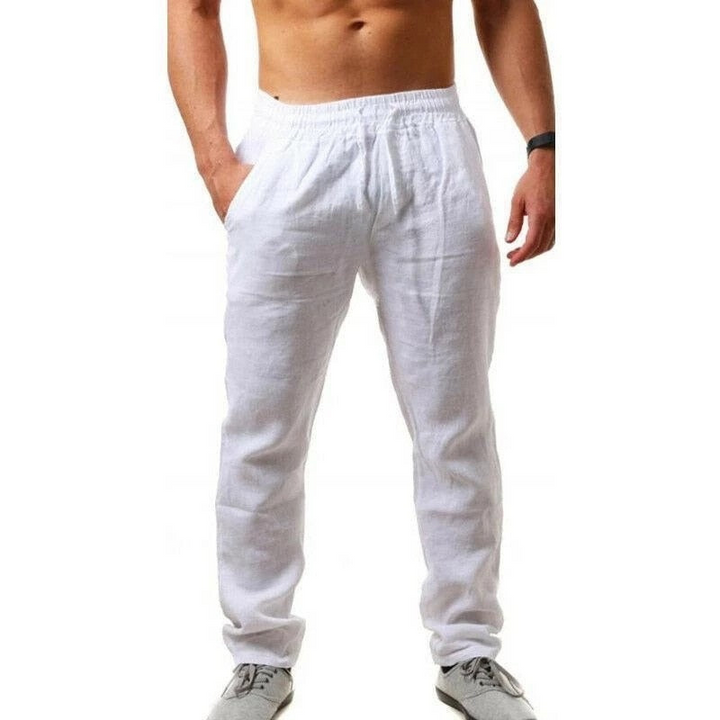 W&W Mode | Herren Leinenhose Eine Stilvolle & Luftige Sommerhose Für Männer