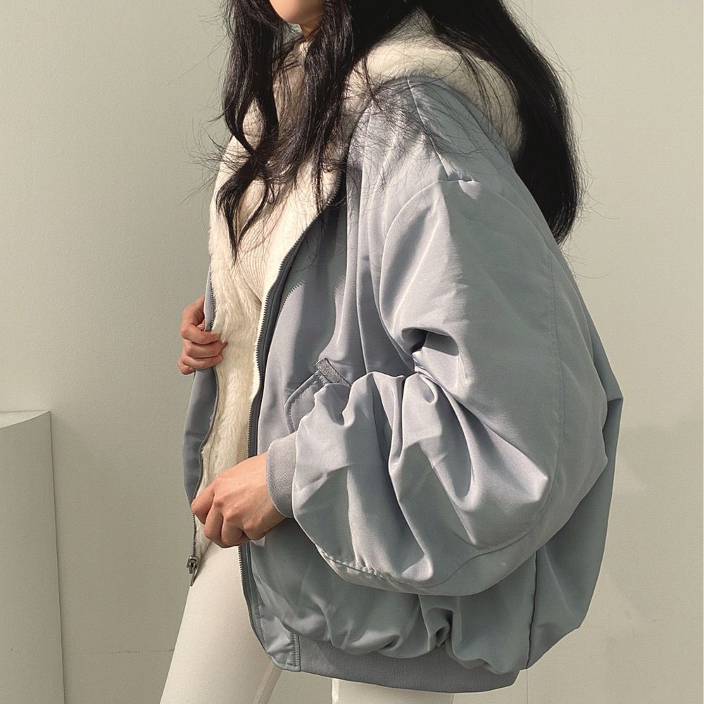 W&W Mode Wendejacke mit Kapuze für Frauen