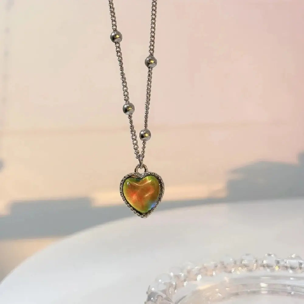 W&W Mode | Herz Anhänger Kette Für Damen