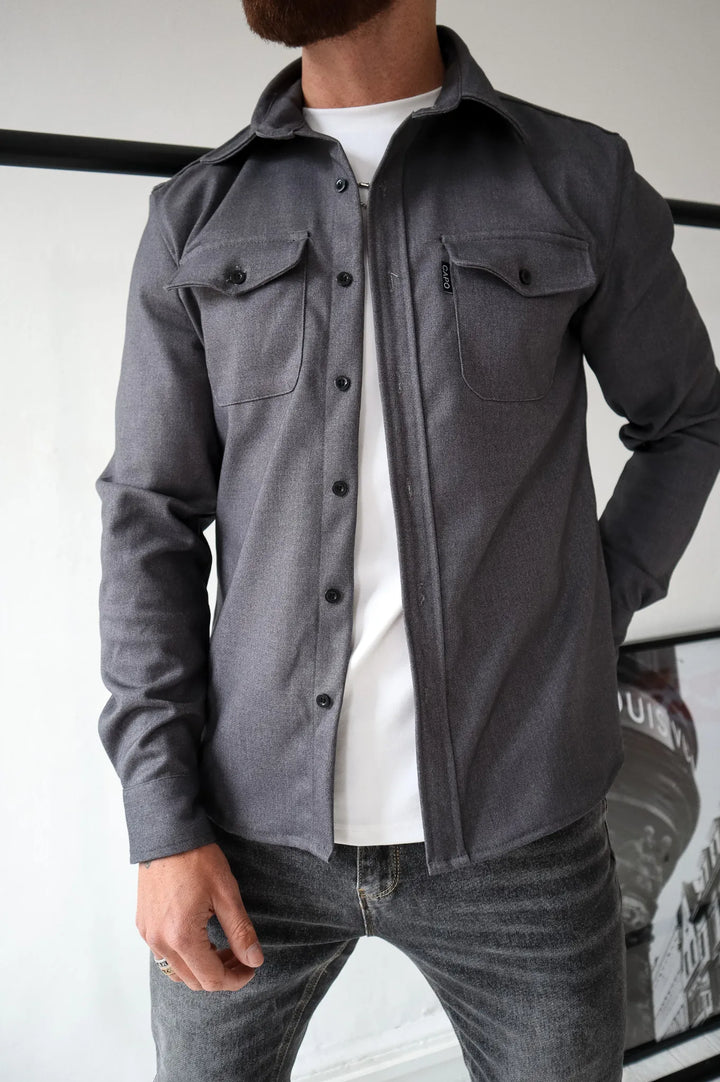 W&W Mode | Herrenjacke mit Kragen und Knopfleiste
