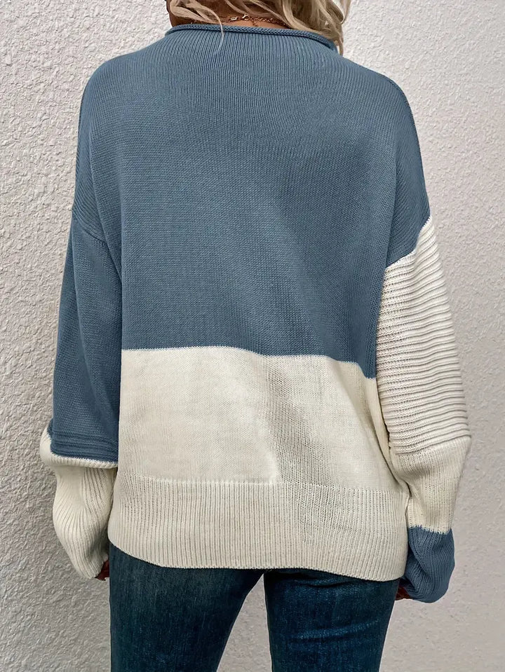 Pullover mit Rundhalsausschnitt in Farbbox