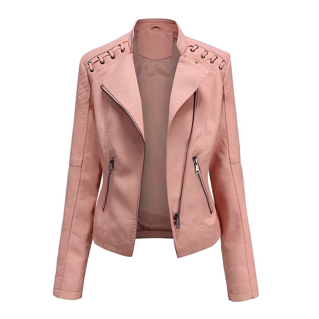 W&W Mode Allrounder: Die ElegantAura Lederjacke