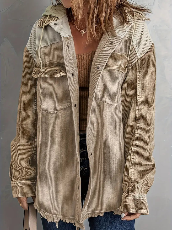 Mühelos und trendige Jacke