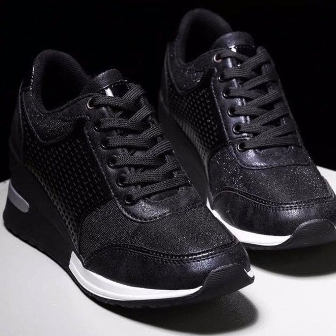 W&W Mode | Orthopädische Sneakers mit Hohem Absatz und Keilabsatz