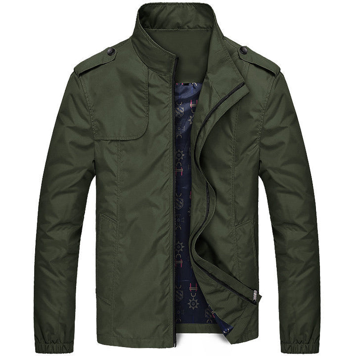 W&W Mode | Herrenjacke Mit Hohem Kragen