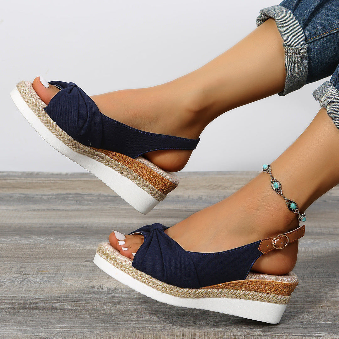 W&W Mode | Damen Keilsandalen