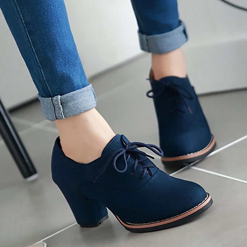 W&W Mode | Elegante Damen Pumps Mit Chunky Absatz