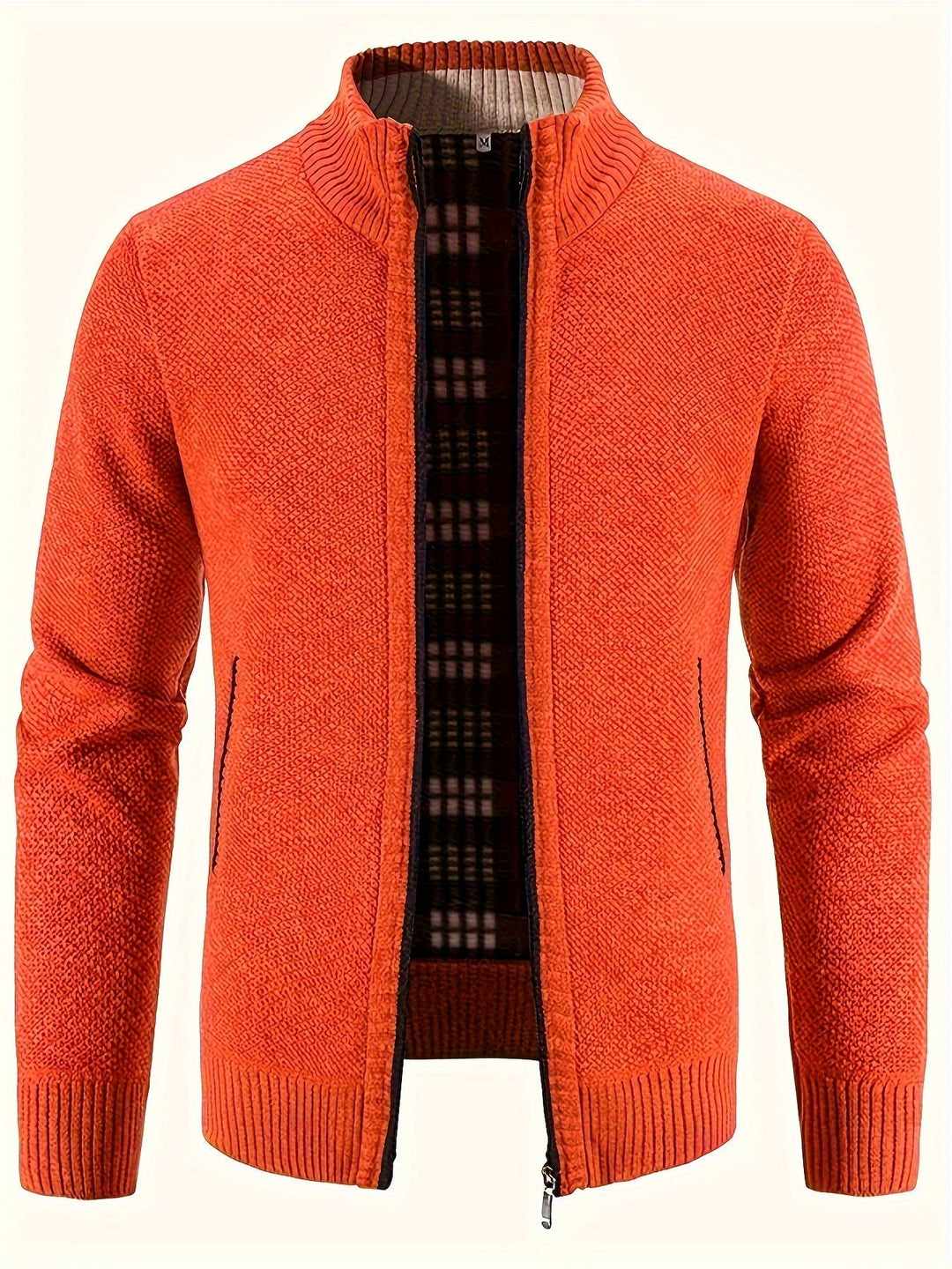 W&W Mode | urbaner Herrenmantel Warme Stehkragenjacke