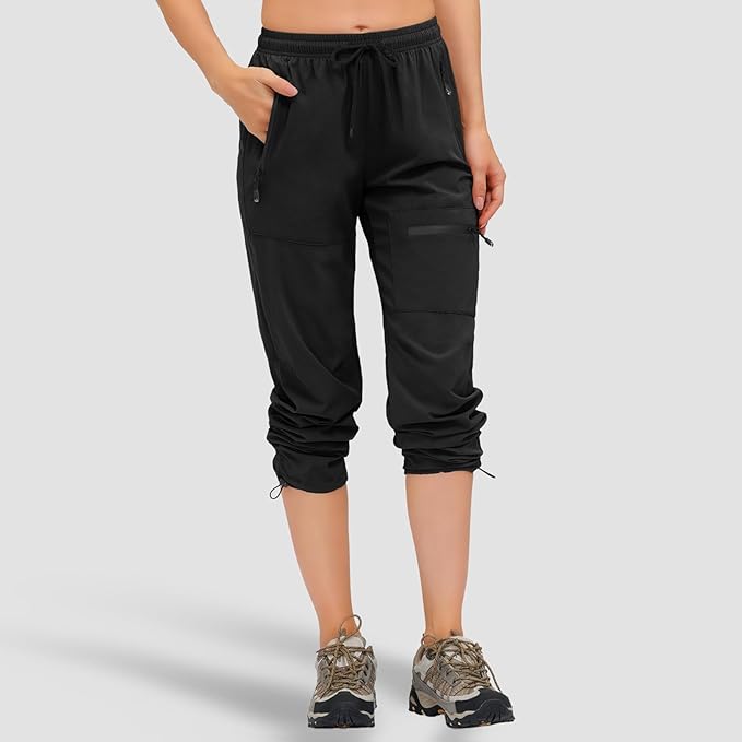 W&W Mode | Leichte, Schnell-Trocknende Cargo Wanderhosen für Frauen
