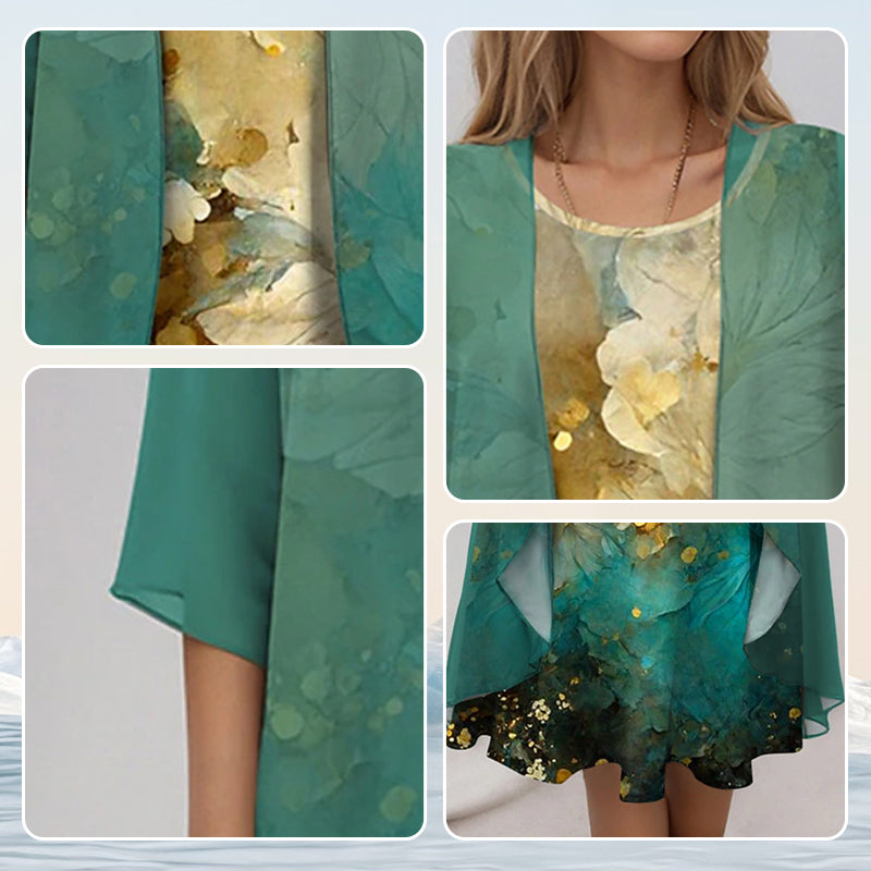 W&W Mode | Chic & Bequem Blusen Und Kleid Ensemble