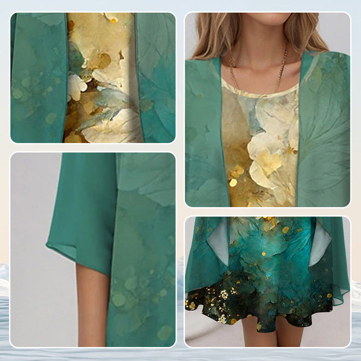W&W Mode | Chic & Bequem Blusen Und Kleid Ensemble
