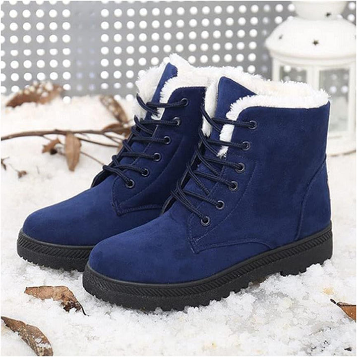 W&W Mode | Rutschfeste Schneestiefel Mit Schnürsenkeln