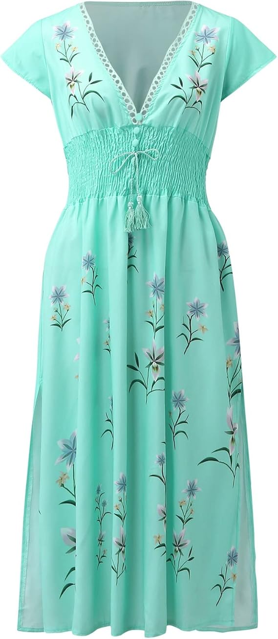 W&W Mode | Boho Kleid Mit Stickereien Für Einen Traumhaften Sommerlook