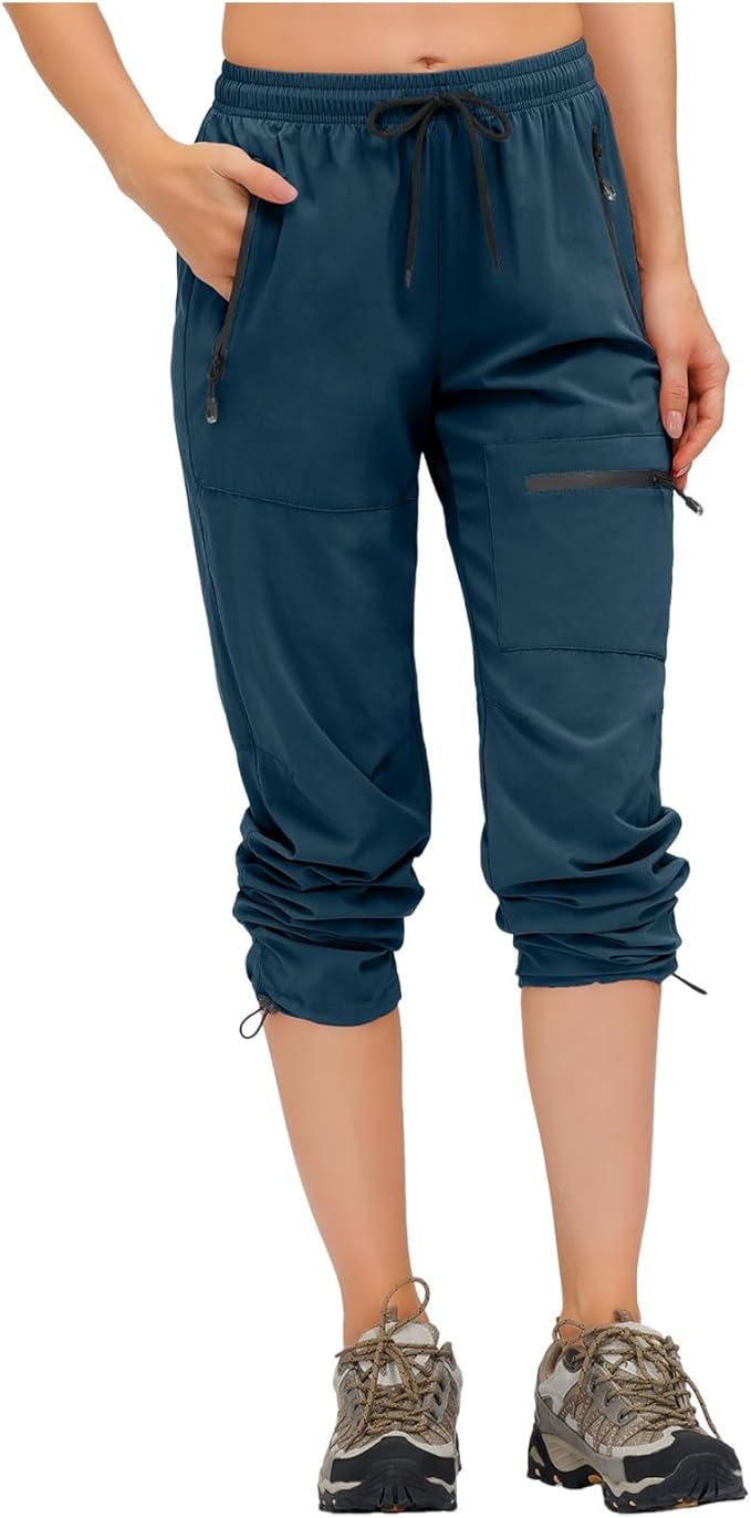 W&W Mode | Leichte, Schnell-Trocknende Cargo Wanderhosen für Frauen