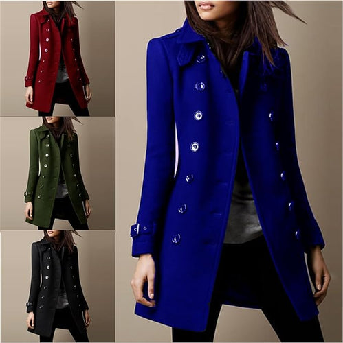 Elegante Wintermantel slim