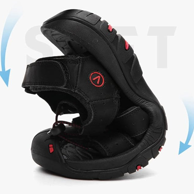 W&W Mode | Orthopädische Sandalen für Herren mit Komfortsohle