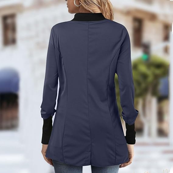 W&W Mode Stehend Kragen Jacke