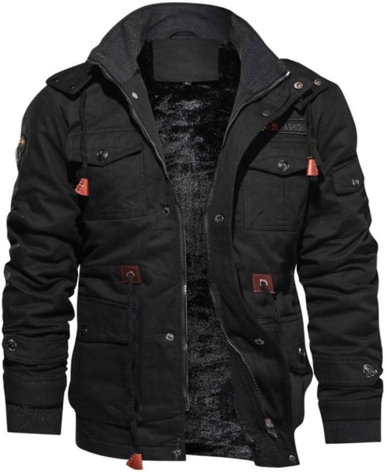 W&W Mode | Gefütterter Militärstil Mantel