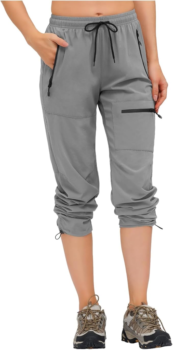 W&W Mode | Leichte, Schnell-Trocknende Cargo Wanderhosen für Frauen