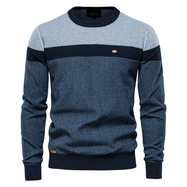 W&W Mode | Farbblock Sweatshirt Für Herren